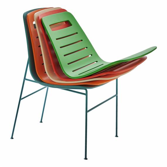Contemporary Colored Frame Linea CHAIR 