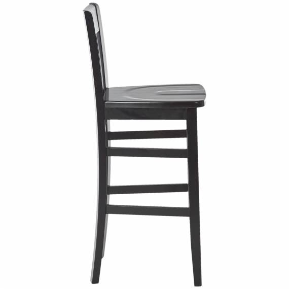 Solid Wood Jacob B Commercial  Bar Stool