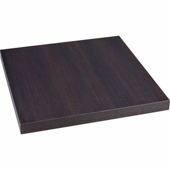 MELAMINE DARK OAK HONEYCOMB DUROLIGHT TABLE TOP