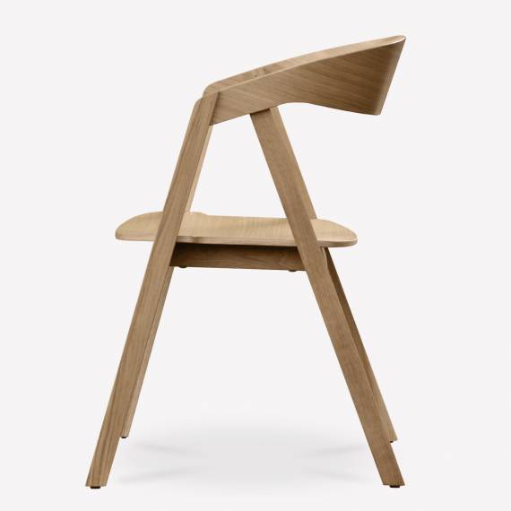 Guru Solid Wood Restaurant Armchair – view 7