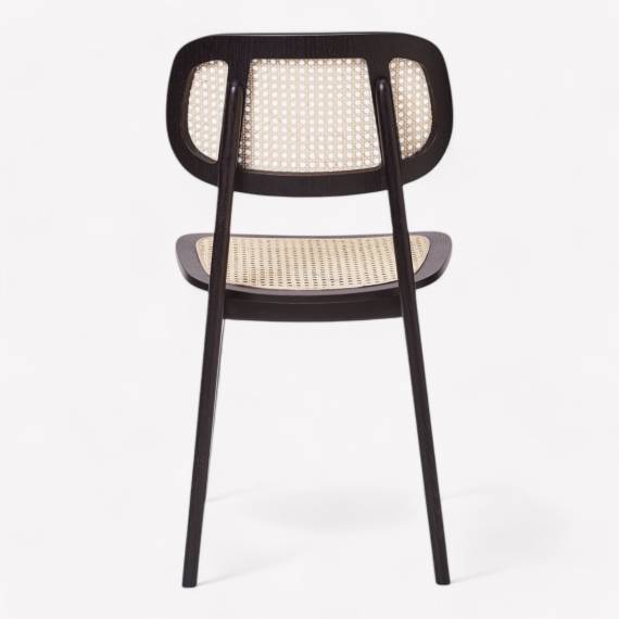 Benet Wood Cane Restaurant Chair