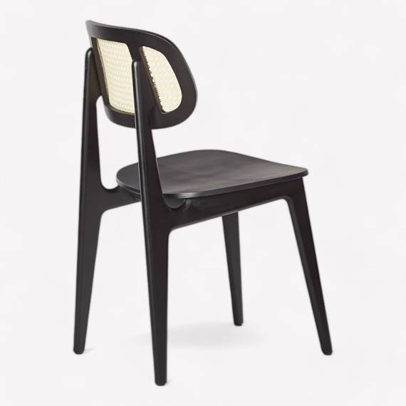 Benet V Wood Cane Restaurant Chair – view 3