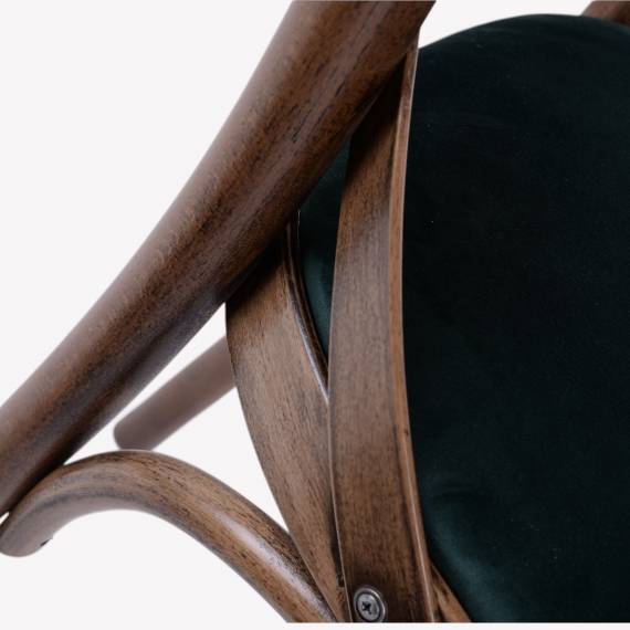Crocce P Bentwood Restaurant Chair with Upholstered Seat – view 6 Crocce P Bentwood Restaurant Chair with Upholstered Seat – view 6