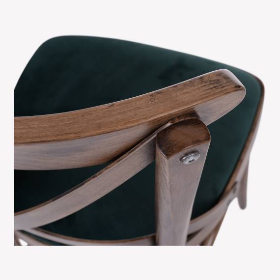 Crocce P Bentwood Restaurant Chair with Upholstered Seat – view 5 Crocce P Bentwood Restaurant Chair with Upholstered Seat – view 5