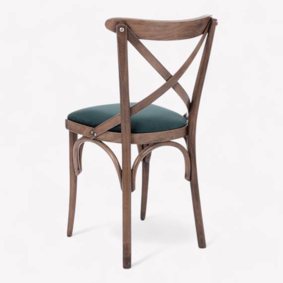 Crocce P Bentwood Restaurant Chair with Upholstered Seat – view 3 Crocce P Bentwood Restaurant Chair with Upholstered Seat – view 3