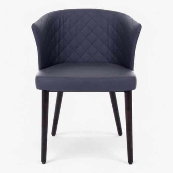 Julie – chaise de restaurant rembourrée en bois