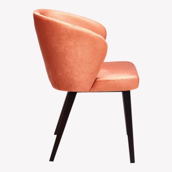Sandra PLC SQ Upholstered Wood Restaurant Armchair – view 4