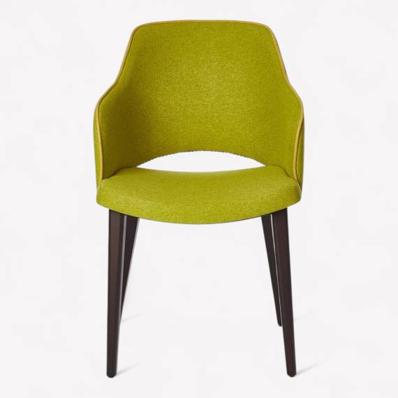 Shark P Upholstered Wood Restaurant Chair – view 5 Shark P Upholstered Wood Restaurant Chair – view 5