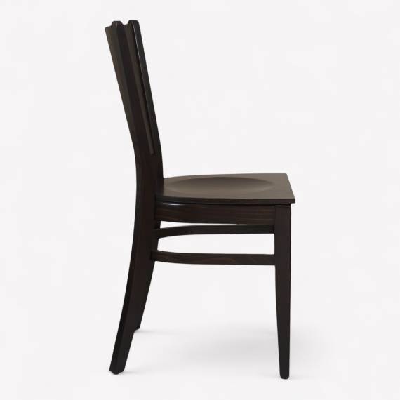 CZH-017 Solid Wood Restaurant Chair – view 3