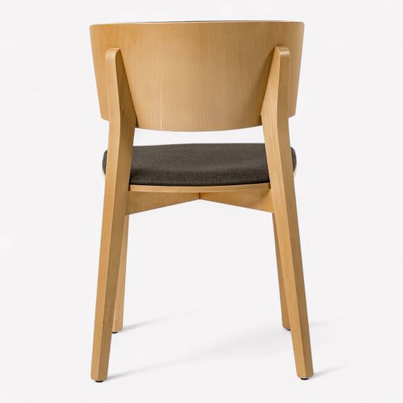 Sharon 3 Upholstered Wood Restaurant Chair – view 4 Sharon 3 Upholstered Wood Restaurant Chair – view 4