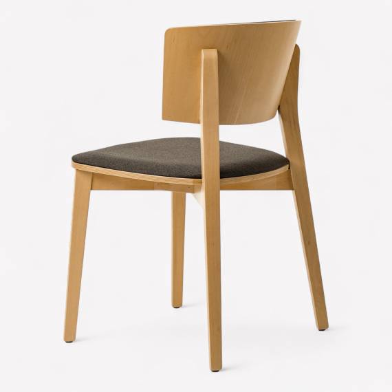 Sharon 3 Upholstered Wood Restaurant Chair – view 2 Sharon 3 Upholstered Wood Restaurant Chair – view 2