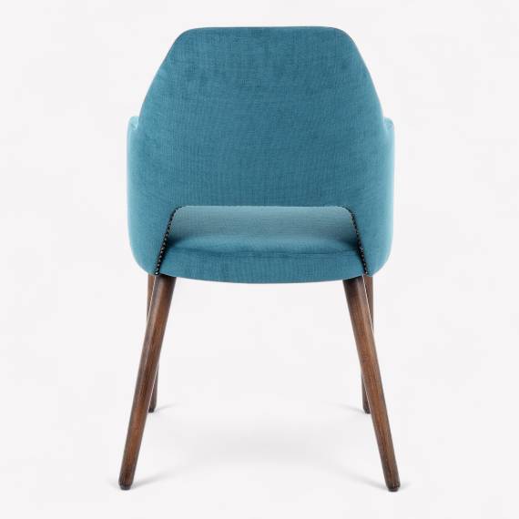 Sandra SFPH Upholstered Wood Restaurant Armchair – view 4 Sandra SFPH Upholstered Wood Restaurant Armchair – view 4