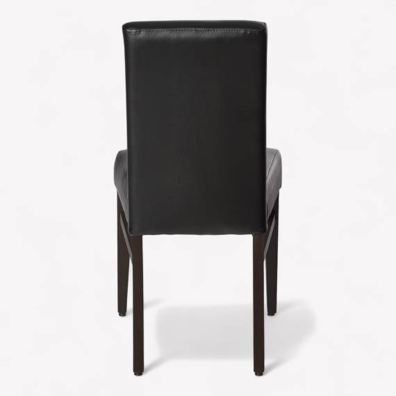 Davor – chaise de restaurant rembourrée en bois – vue 3 Davor – chaise de restaurant rembourrée en bois – vue 3