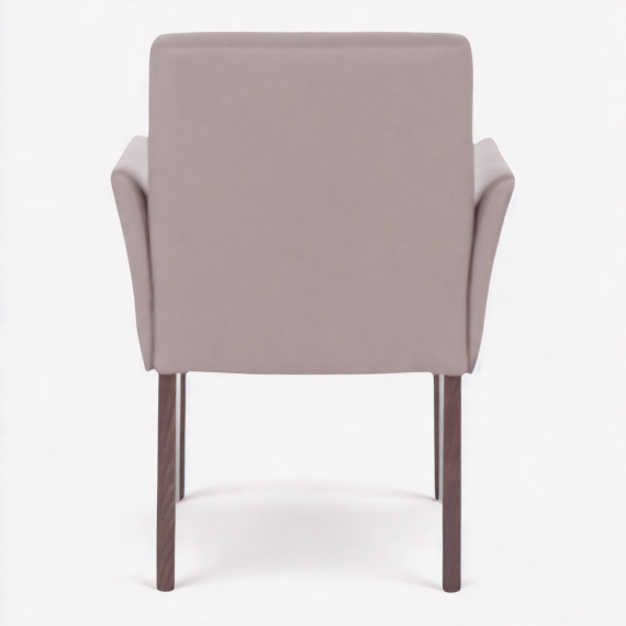 Vegas AL Upholstered Wood Restaurant Armchair – view 4