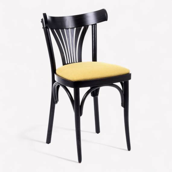 154SP Bentwood Restaurant Chair with Upholstered Seat