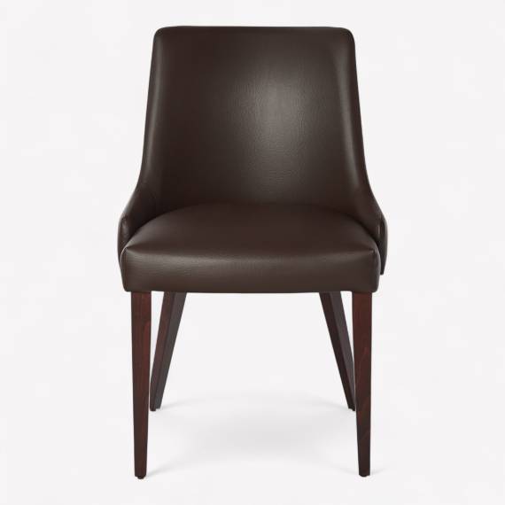 Moscow Upholstered Wood Restaurant Chair – view 2