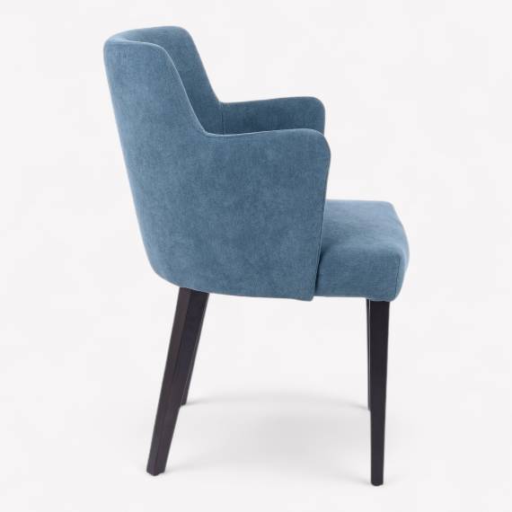 Moscow AL Upholstered Wood Restaurant Armchair – view 3 Moscow AL Upholstered Wood Restaurant Armchair – view 3