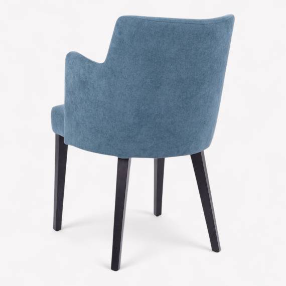Moscow AL Upholstered Wood Restaurant Armchair – view 2 Moscow AL Upholstered Wood Restaurant Armchair – view 2