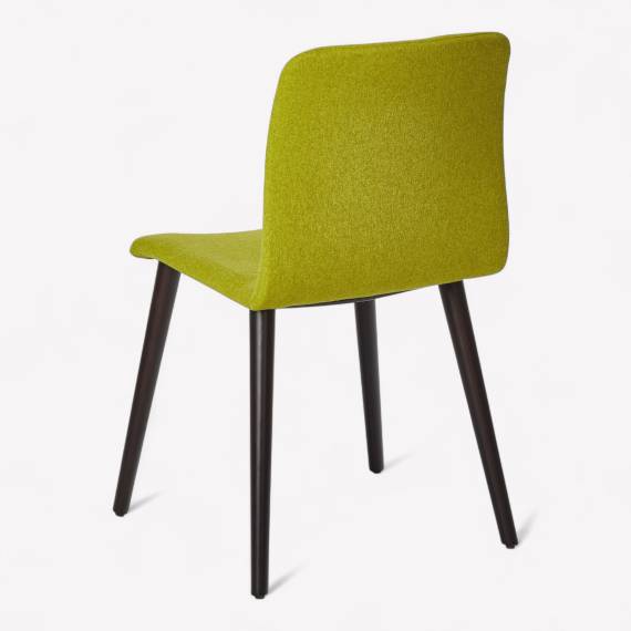 ZAX Upholstered Wood Restaurant Chair – view 4 ZAX Upholstered Wood Restaurant Chair – view 4