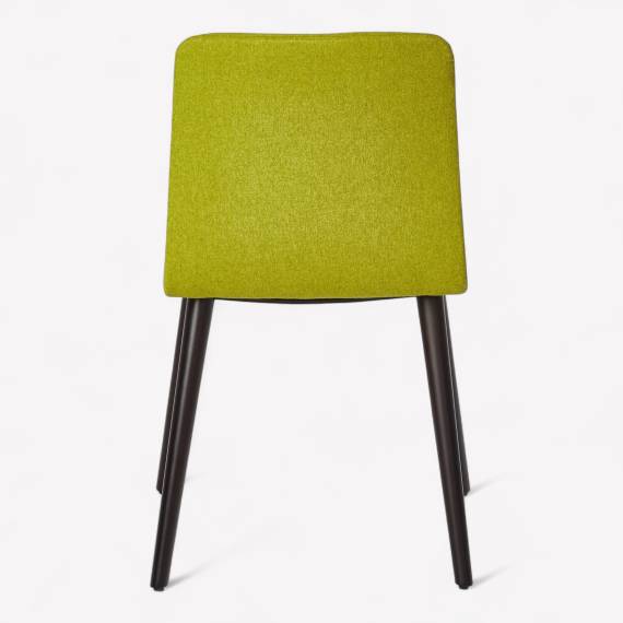 ZAX Upholstered Wood Restaurant Chair – view 3 ZAX Upholstered Wood Restaurant Chair – view 3