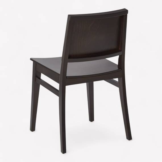 Basel Solid Wood Restaurant Chair – view 2 Basel Solid Wood Restaurant Chair – view 2