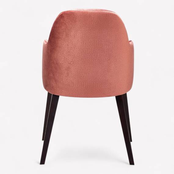 Sandra SFP SQ Upholstered Wood Restaurant Armchair – view 5