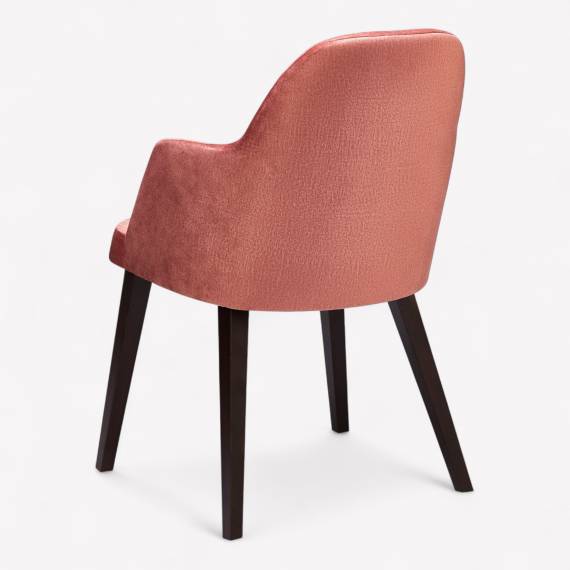 Sandra SFP SQ Upholstered Wood Restaurant Armchair – view 2