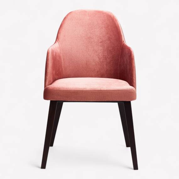 Sandra SFP SQ Upholstered Wood Restaurant Armchair – view 3