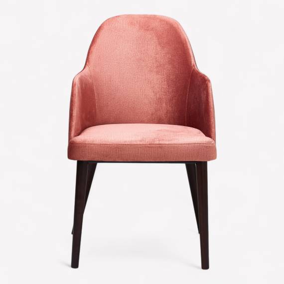 Sandra SFP Upholstered Wood Restaurant Armchair – view 3