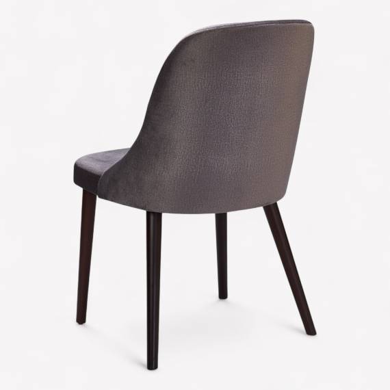 Sandra SF Upholstered Wood Restaurant Chair – view 4 Sandra SF Upholstered Wood Restaurant Chair – view 4