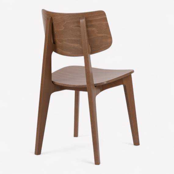 Pelle Solid Wood Restaurant Chair – view 3