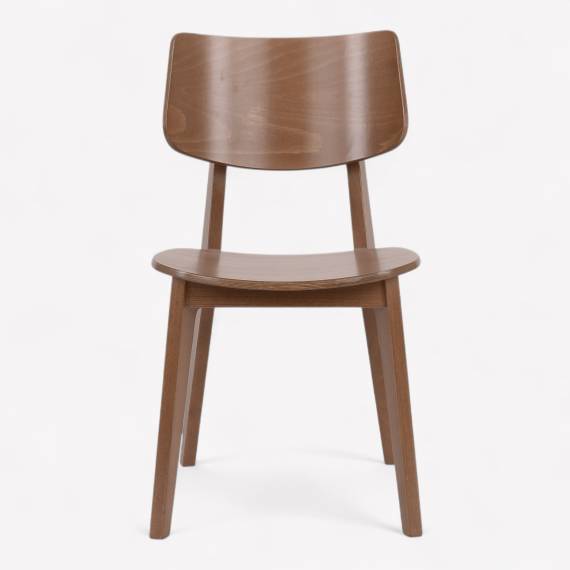 Pelle Solid Wood Restaurant Chair – view 2