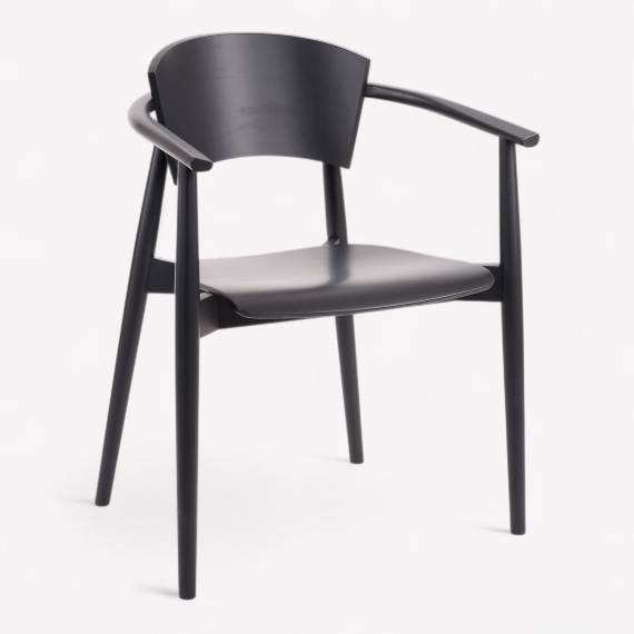 Frank Solid Wood Restaurant Chair – view 4