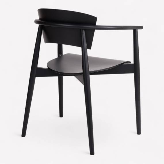 Frank Solid Wood Restaurant Chair – view 3