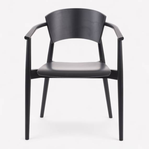 Frank Solid Wood Restaurant Chair – view 2