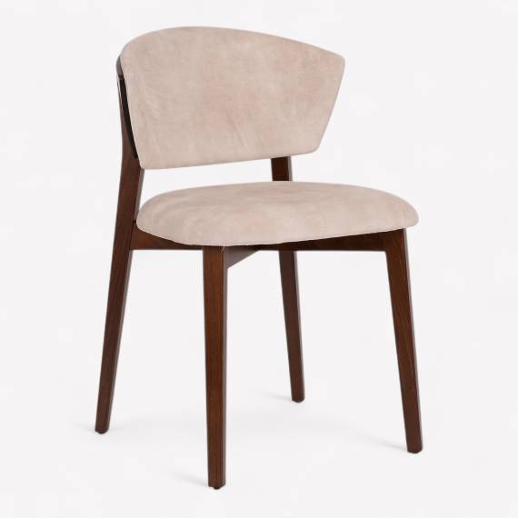 Billy Solid Wood Restaurant Chair – view 4 Billy Solid Wood Restaurant Chair – view 4