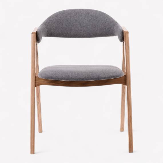 Logan Solid Wood Restaurant Chair – view 2