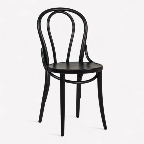 Ice Cream Solid Wood Restaurant Chair – view 4