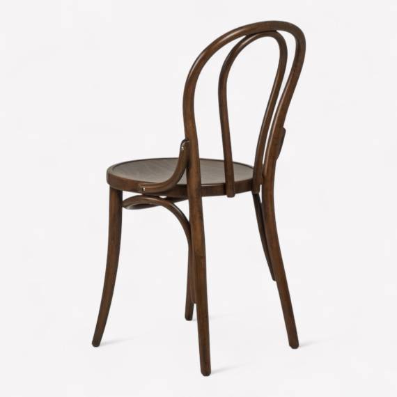 Ice Cream Solid Wood Restaurant Chair – view 3