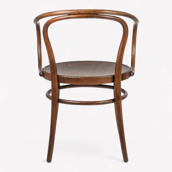 Ice Cream AL Solid Wood Restaurant Armchair