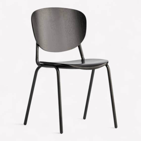 Alpha Metal Restaurant Chair – view 3 Alpha Metal Restaurant Chair – view 3