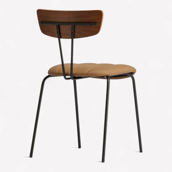 Spring PS Upholstered Metal Restaurant Chair – view 2