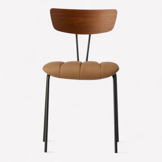 Spring PS Upholstered Metal Restaurant Chair