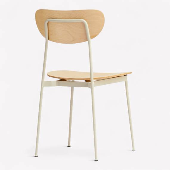 Slim Metal Restaurant Chair – view 2