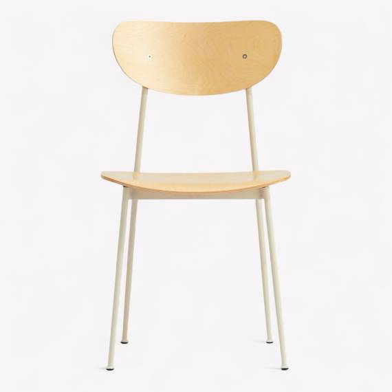 Slim Metal Restaurant Chair