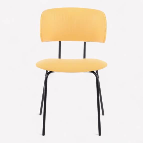 Monique Upholstered Restaurant Chair – view 2